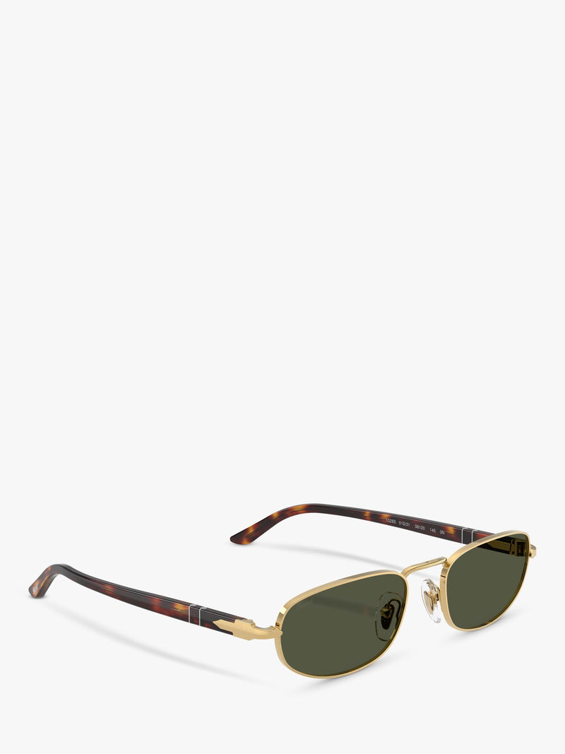 Persol PO1028S oval sunglasses gold/green (British brand)