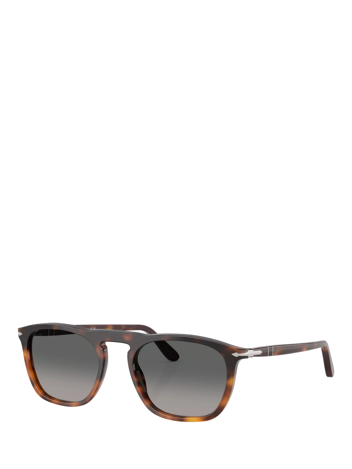 Persol PO3391S Men's D-Frame Sunglasses, Havana/Grey Gradient