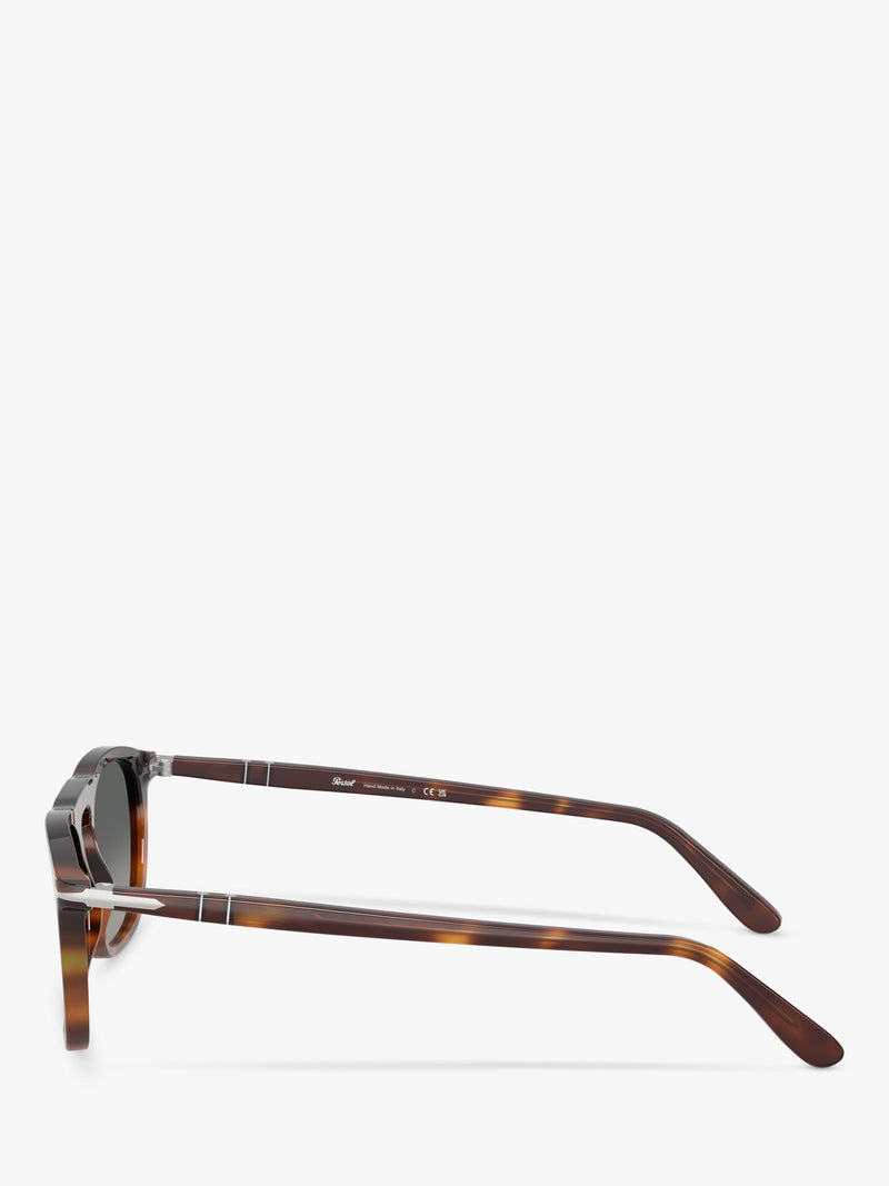 Persol D-Frame sunglasses Havana/Grey Gradient 53mm - British product