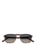 Persol D-Frame sunglasses Havana/Grey Gradient 53mm - British product