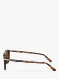 Persol men's D-frame sunglasses Havana brown 55mm lens, UK version