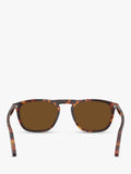 Persol men's D-frame sunglasses Havana brown 55mm lens, UK version