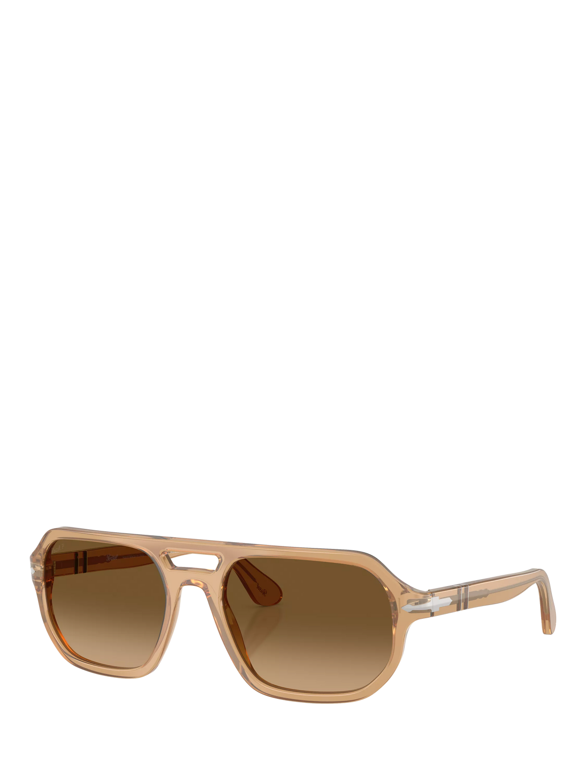 Persol PO3393S square sunglasses in brown acetate, UK version
