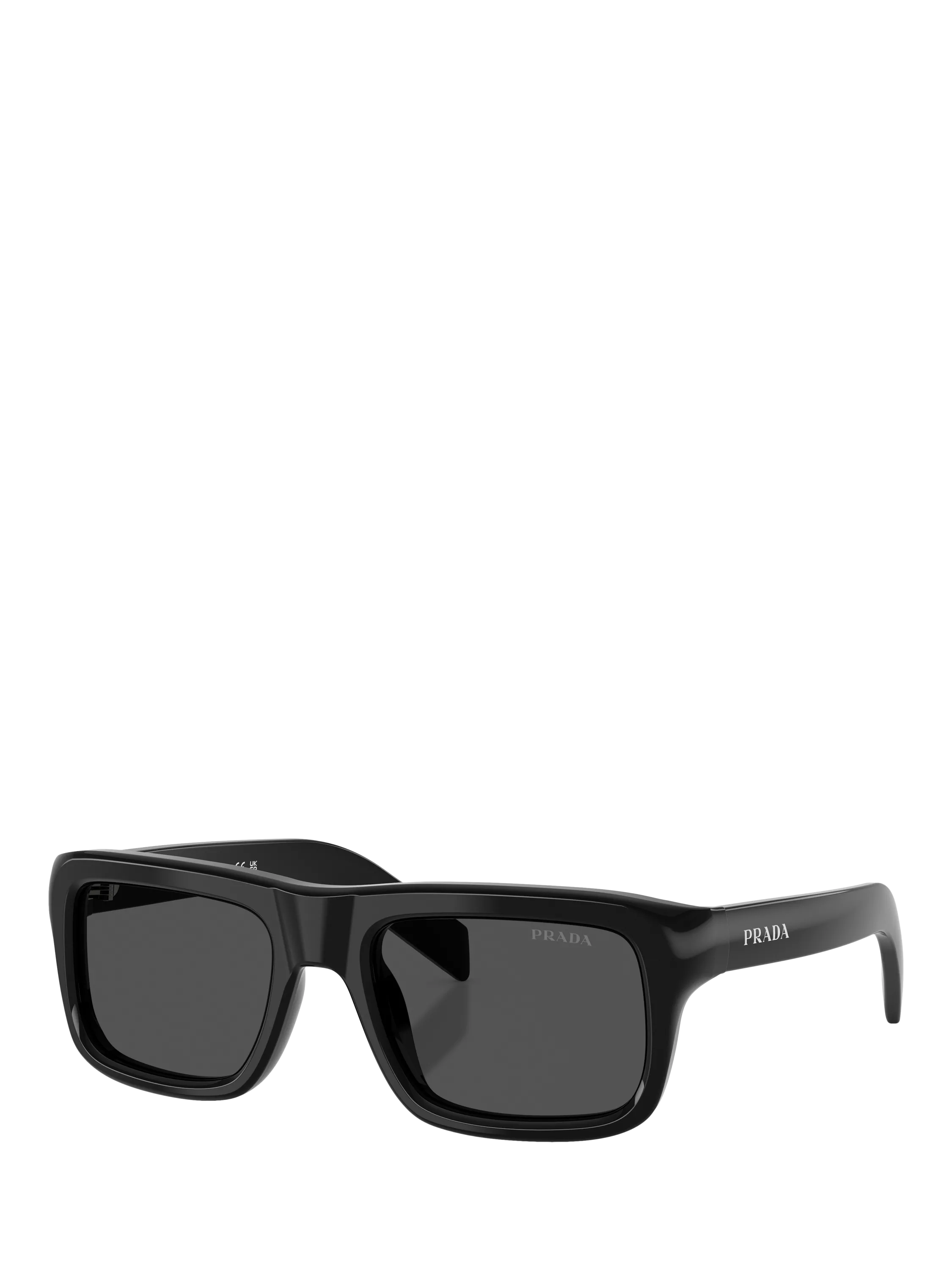 Prada PR D11S Unisex Rectangular Sunglasses 54mm