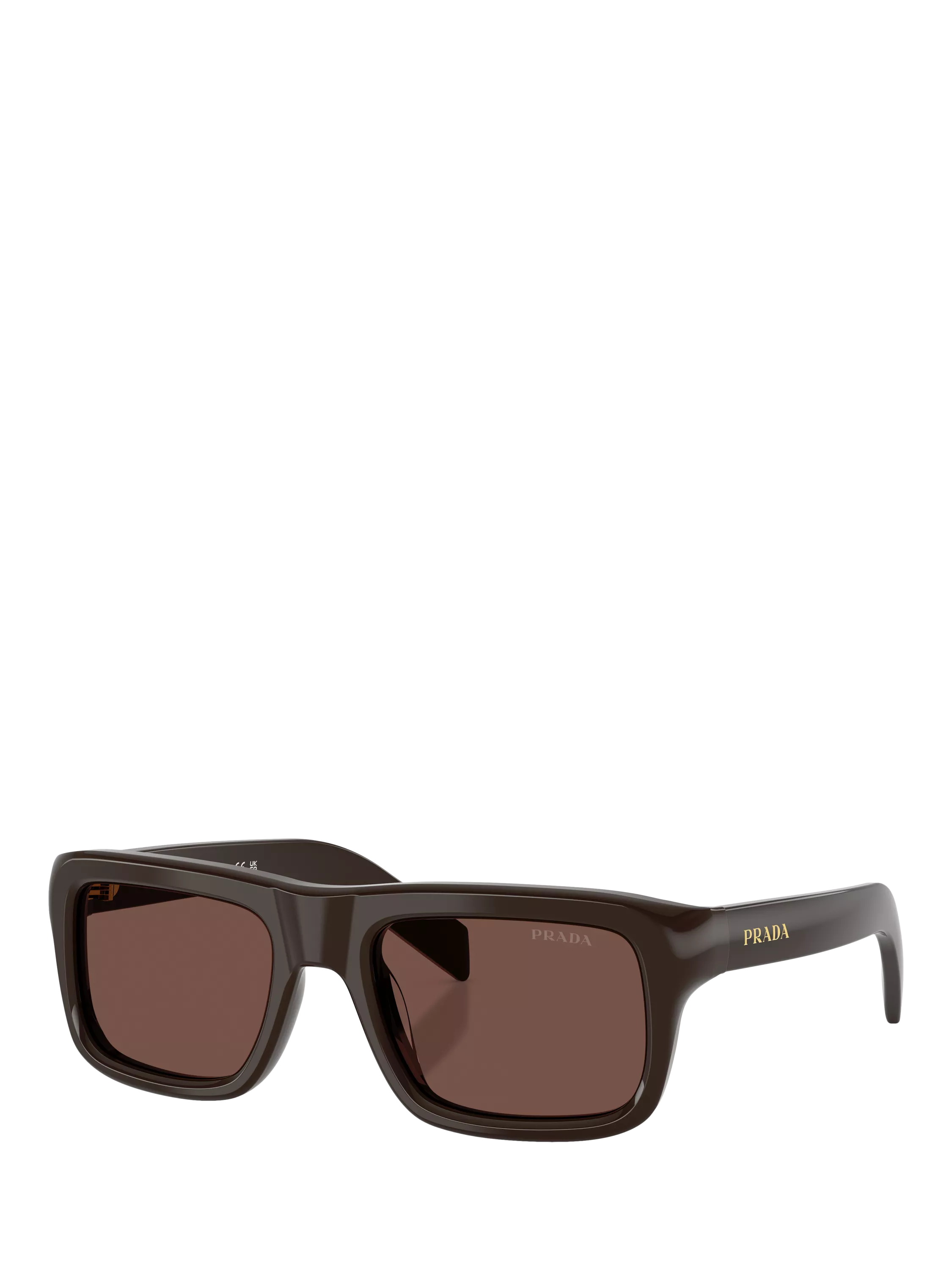 Prada PR D11S Unisex Rectangular Sunglasses 54mm