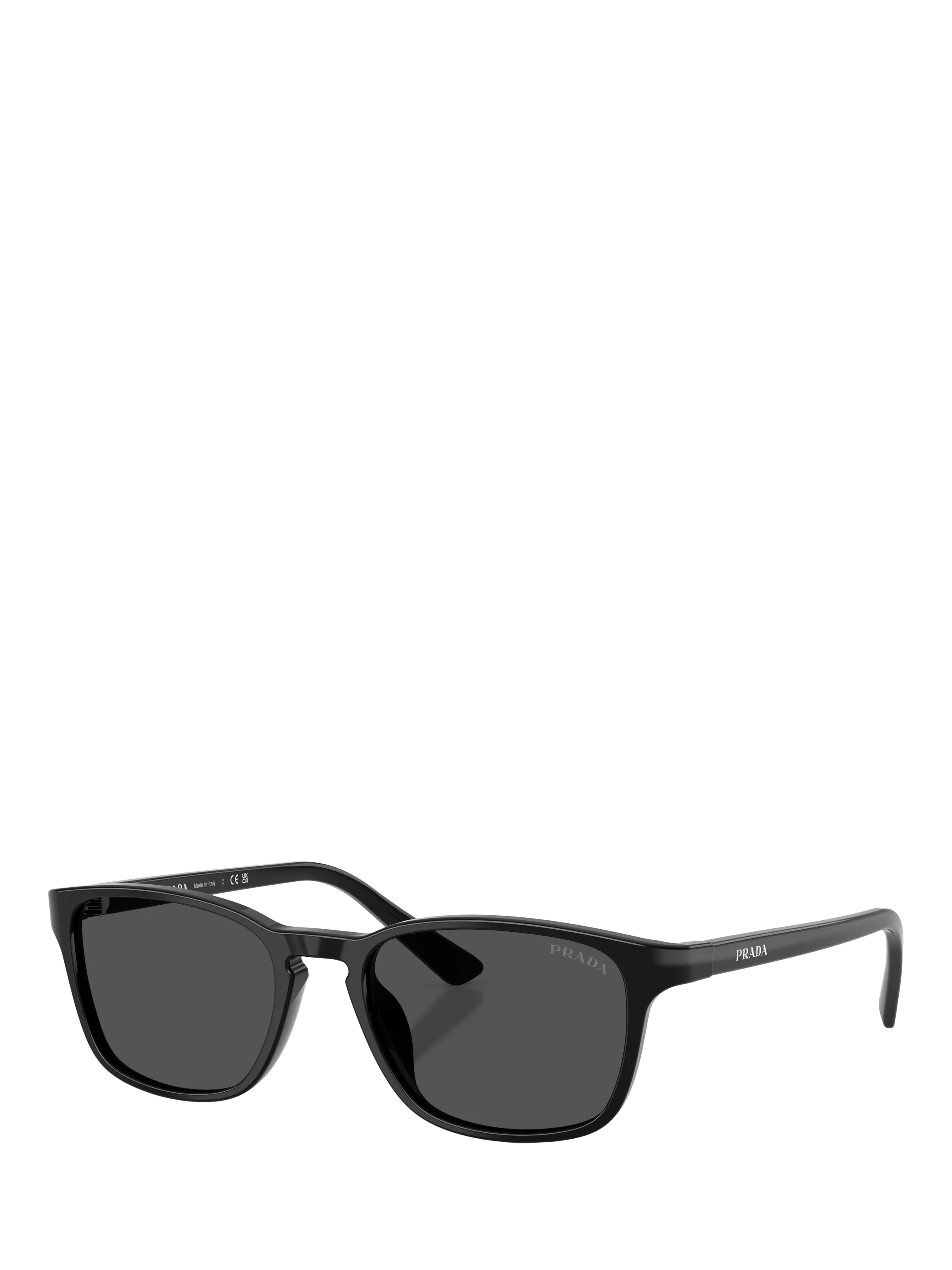 Prada PR D13SU Men's Oval Sunglasses