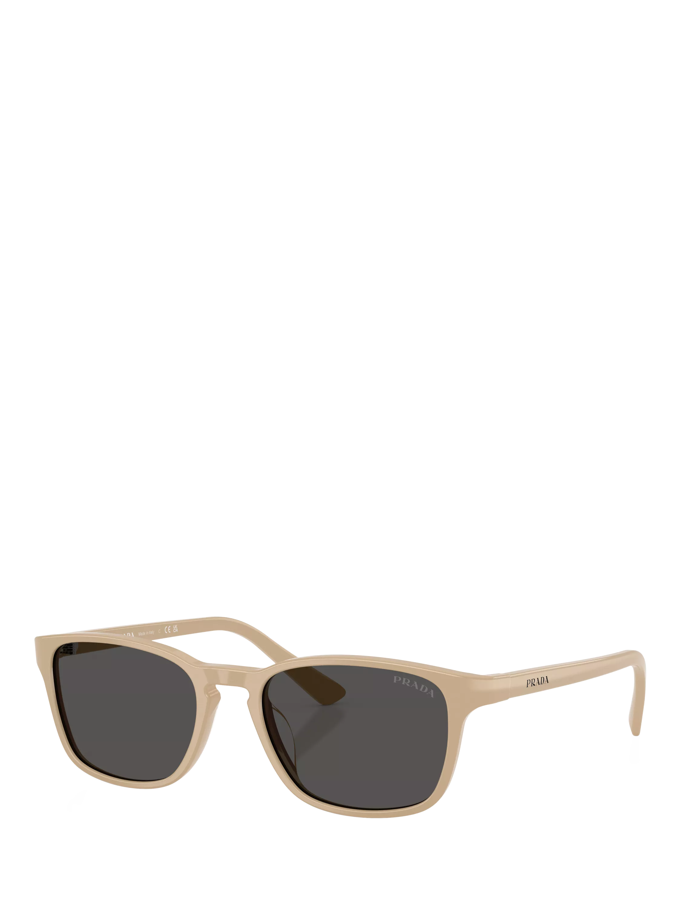 Prada PR D13SU Men's Oval Sunglasses