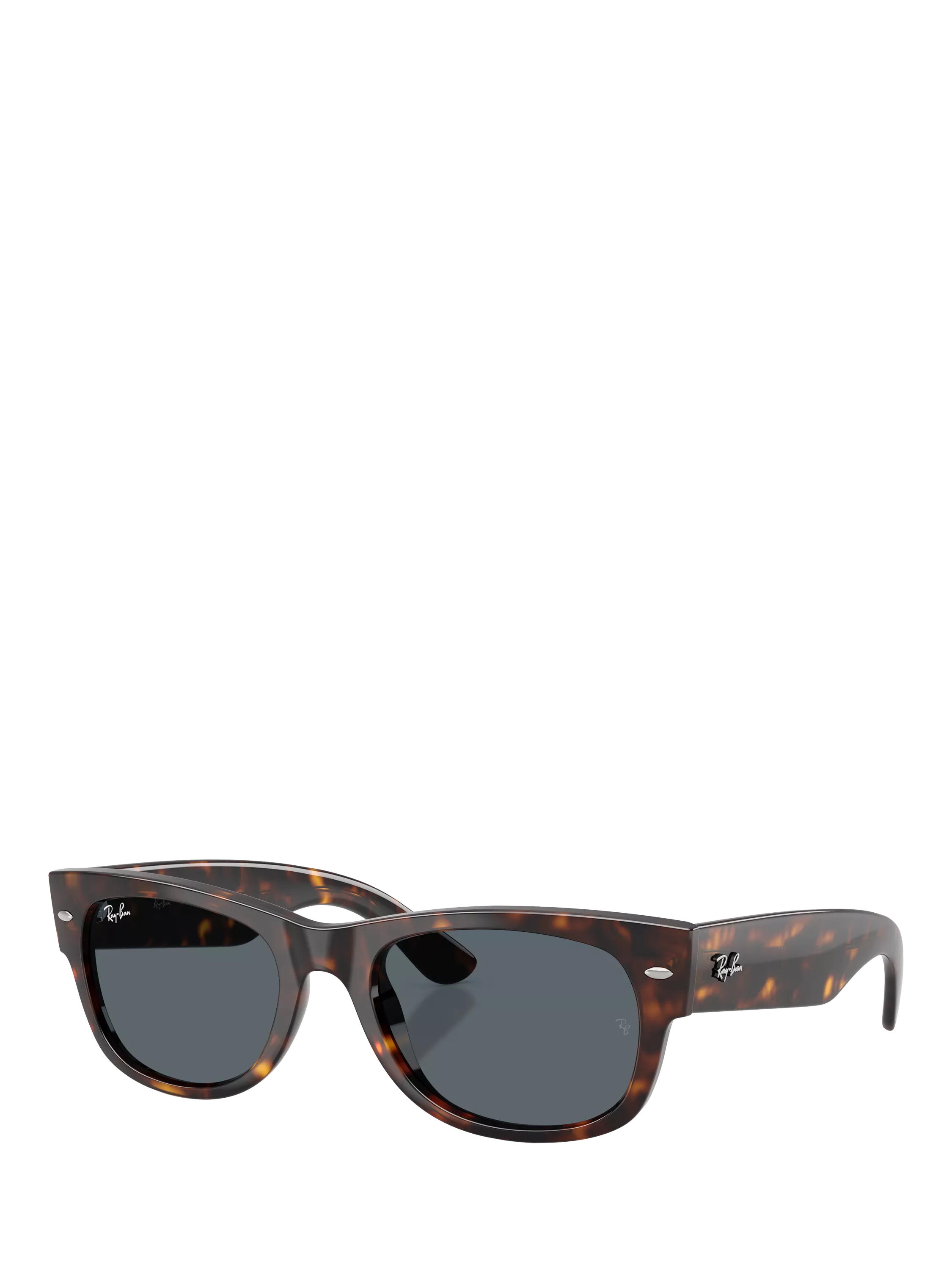 Ray-Ban D-frame sunglasses Havana blue (British brand)