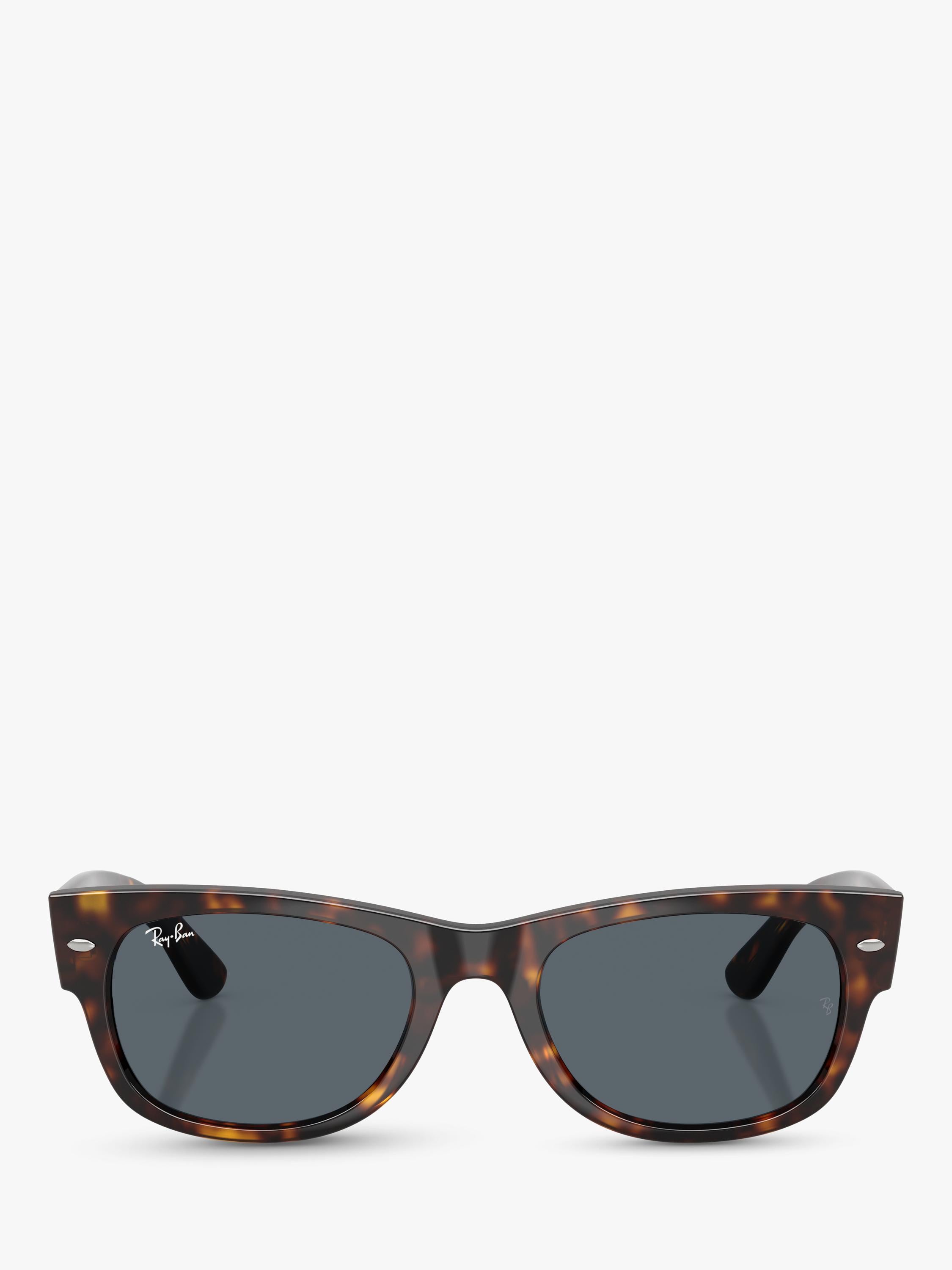 Ray-Ban D-frame sunglasses Havana blue (British brand)