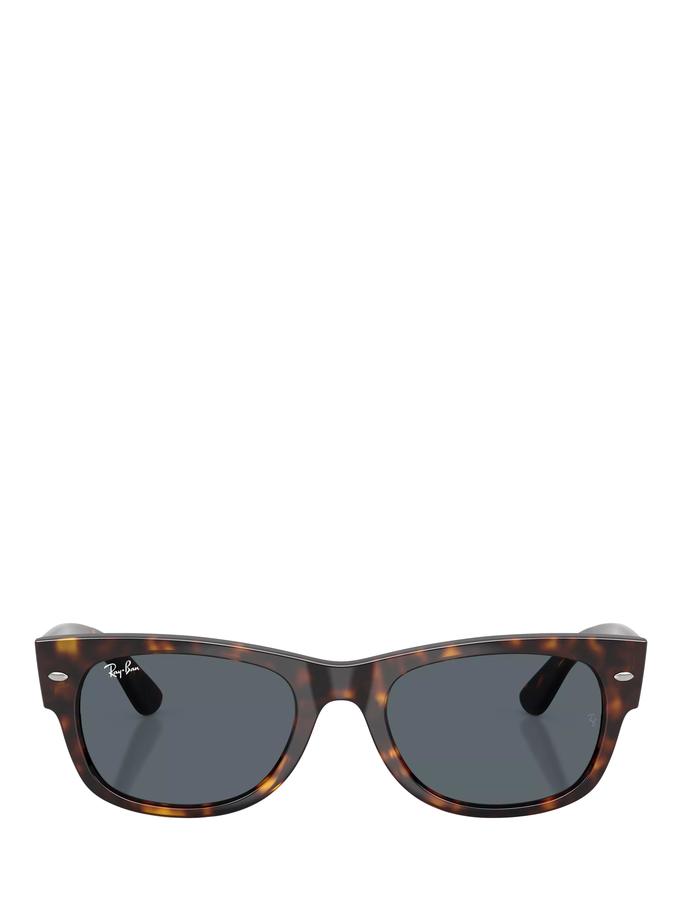 Ray-Ban D-frame sunglasses Havana blue (British brand)