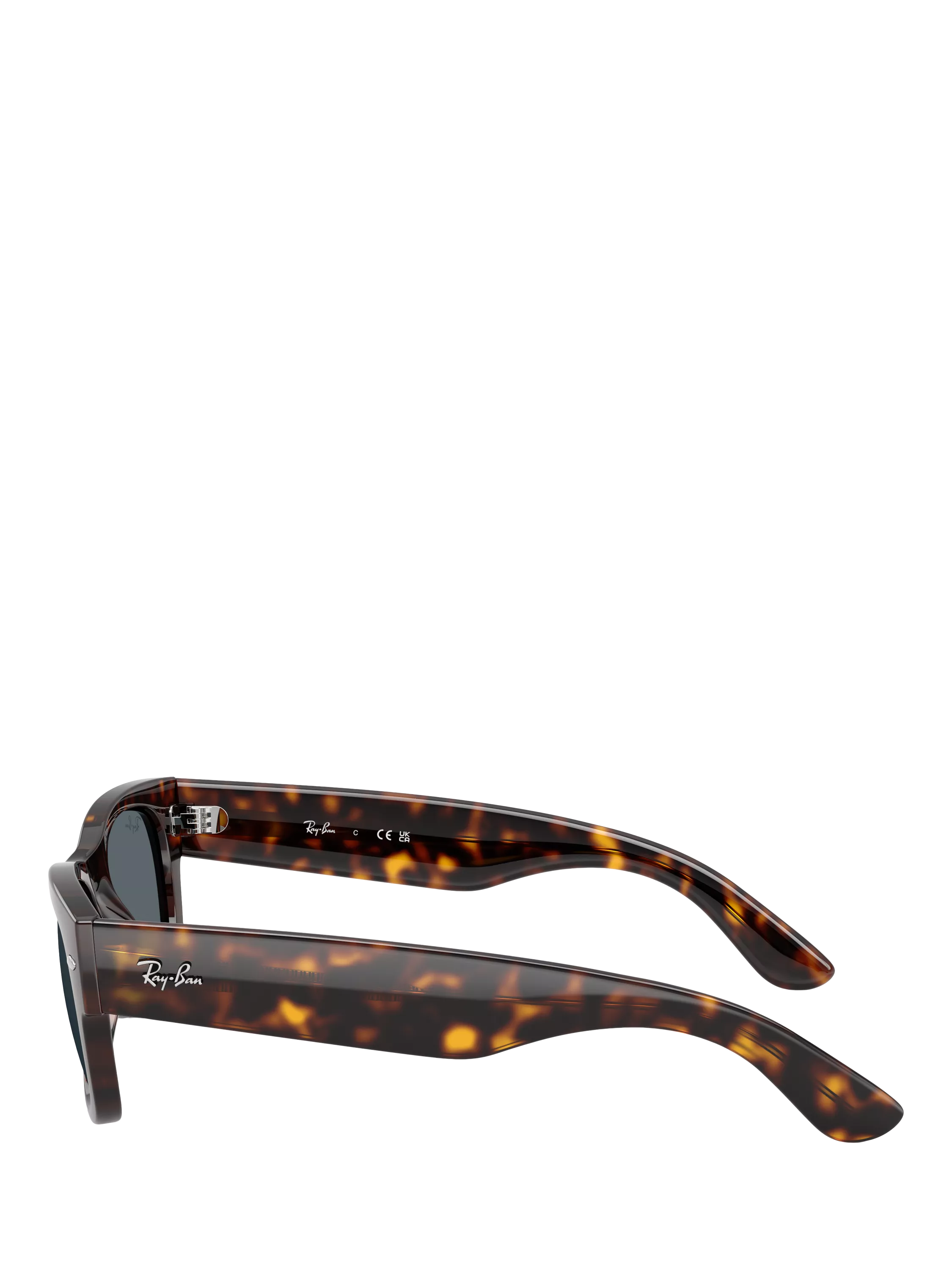 Ray-Ban D-frame sunglasses Havana blue (British brand)