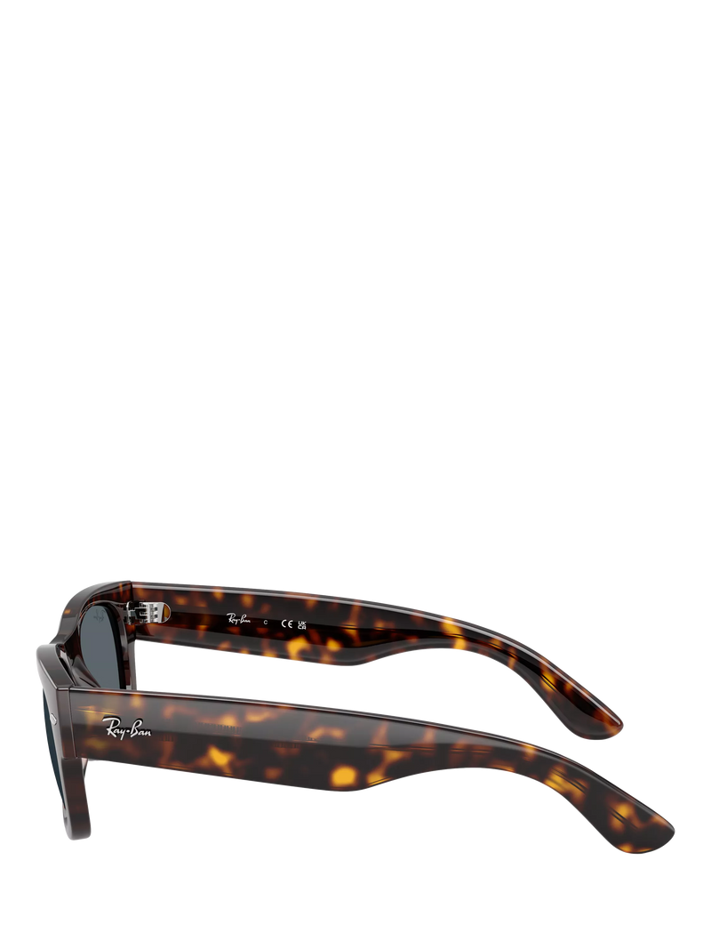 Ray-Ban D-frame sunglasses Havana blue (British brand)