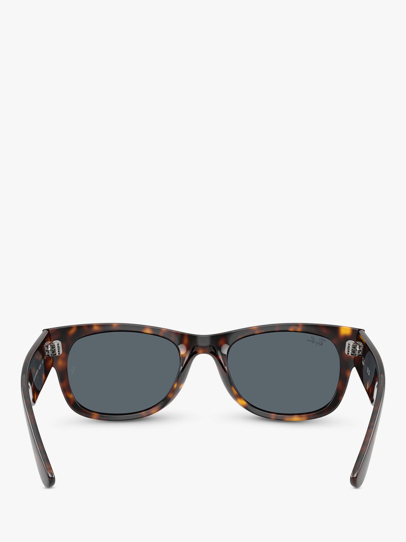 Ray-Ban D-frame sunglasses Havana blue (British brand)