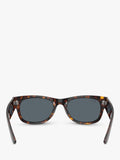 Ray-Ban D-frame sunglasses Havana blue (British brand)