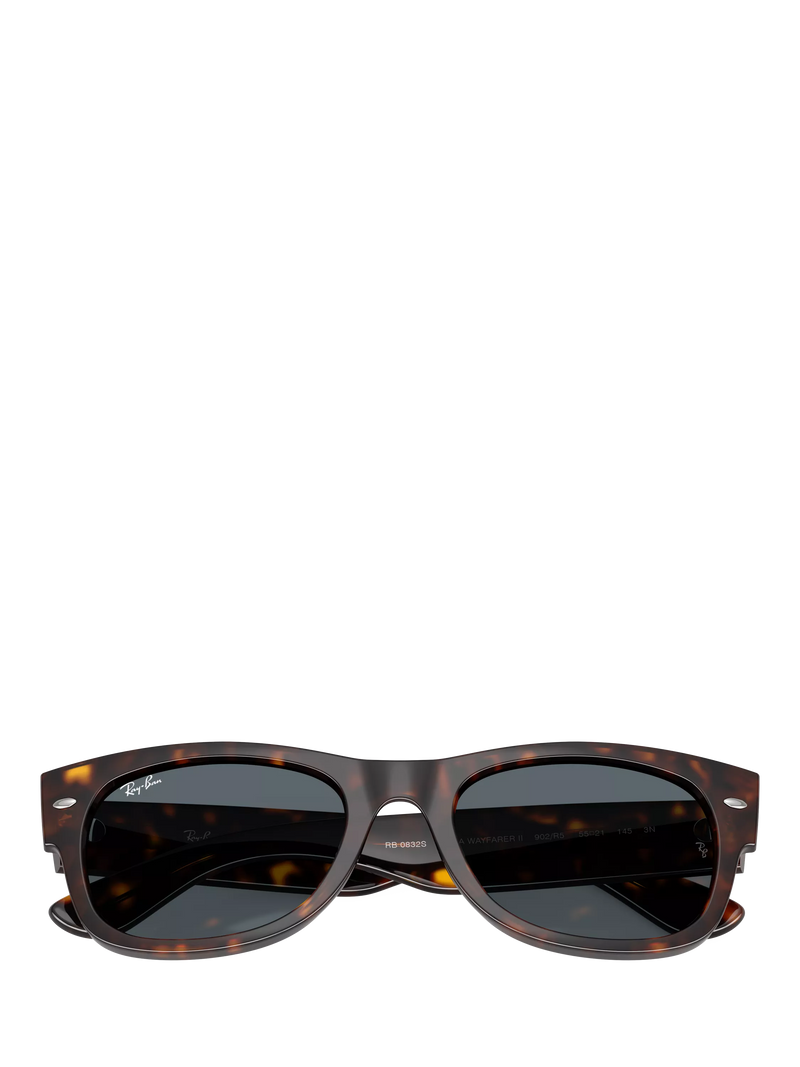 Ray-Ban D-frame sunglasses Havana blue (British brand)