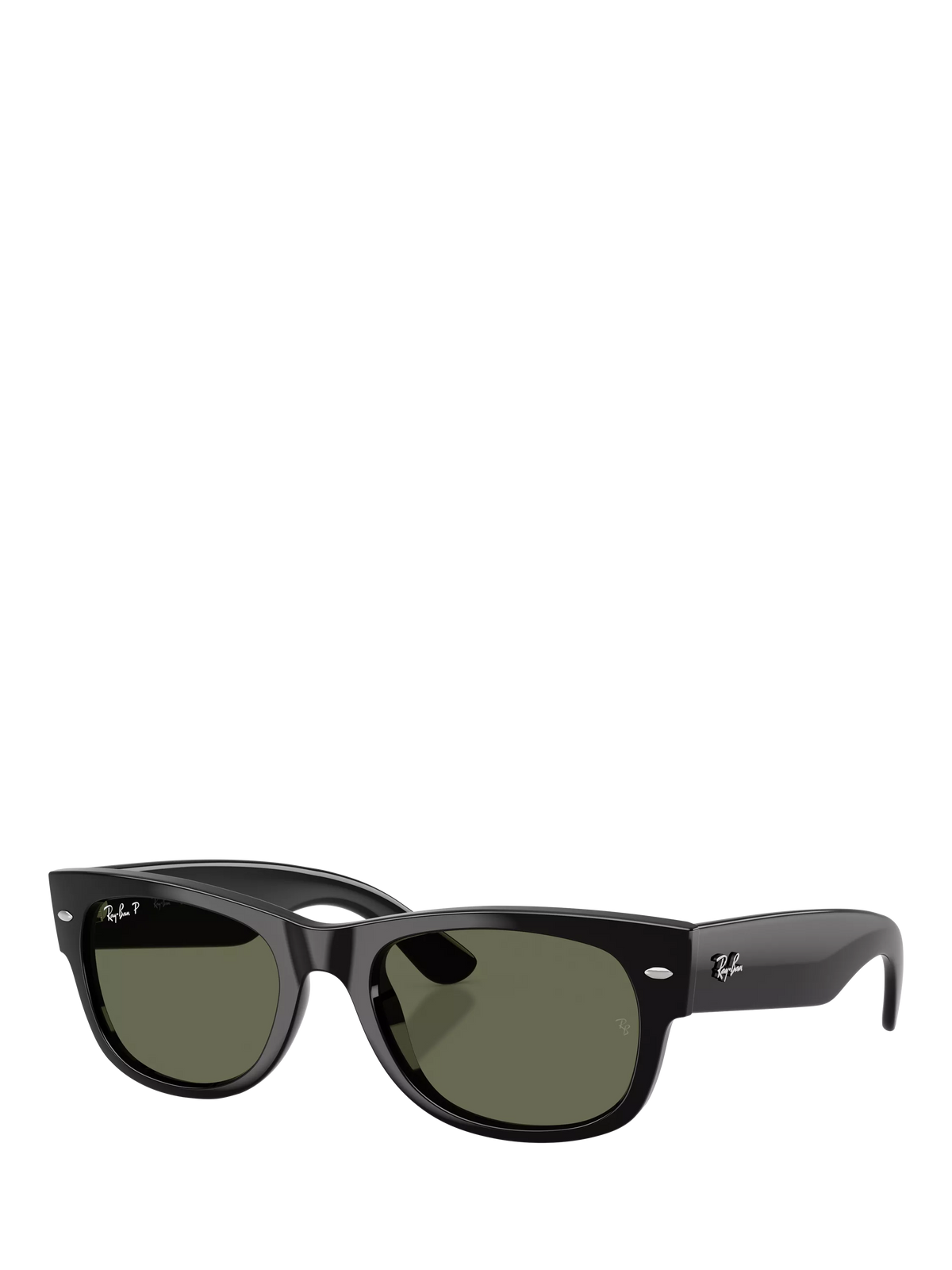 Ray-Ban RB0832S Unisex D-Frame Sunglasses, Black
