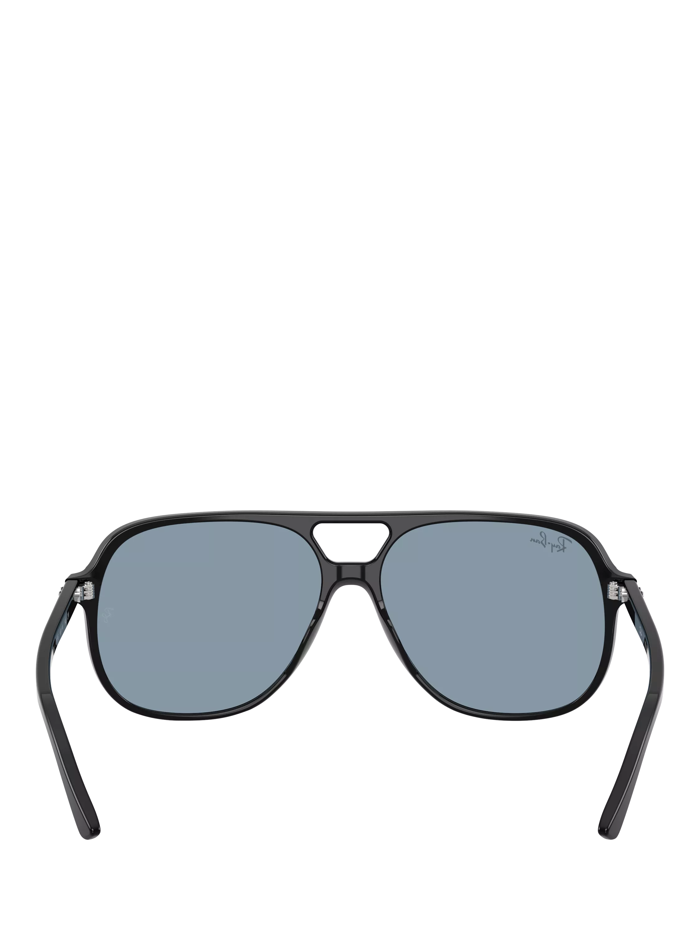 Ray-Ban RB2198 round sunglasses with black acetate frame, UK version