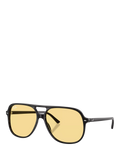 Ray-Ban RB2198 round sunglasses black frame, imported from the UK