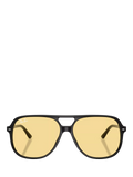 Ray-Ban RB2198 round sunglasses black frame, imported from the UK