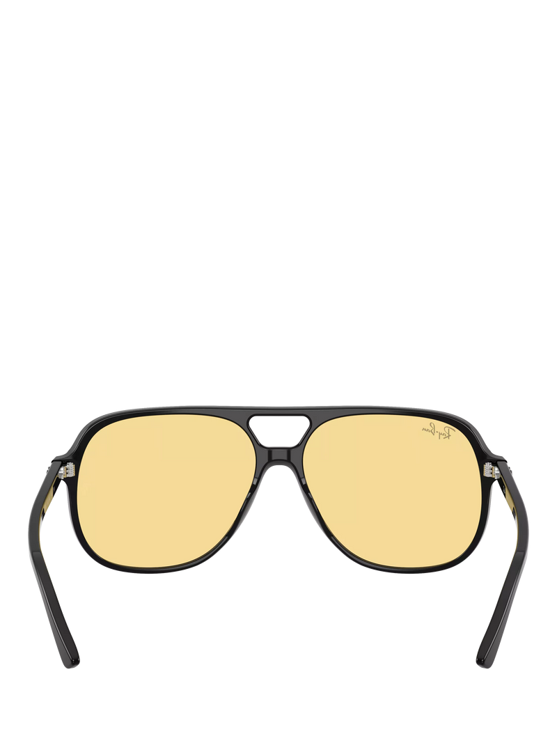 Ray-Ban RB2198 round sunglasses black frame, imported from the UK