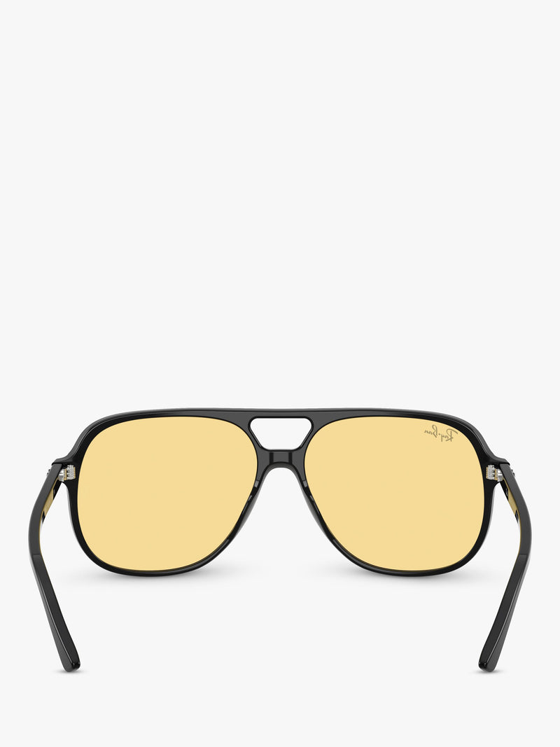 Ray-Ban RB2198 round sunglasses black frame, imported from the UK