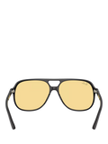 Ray-Ban RB2198 round sunglasses black frame, imported from the UK