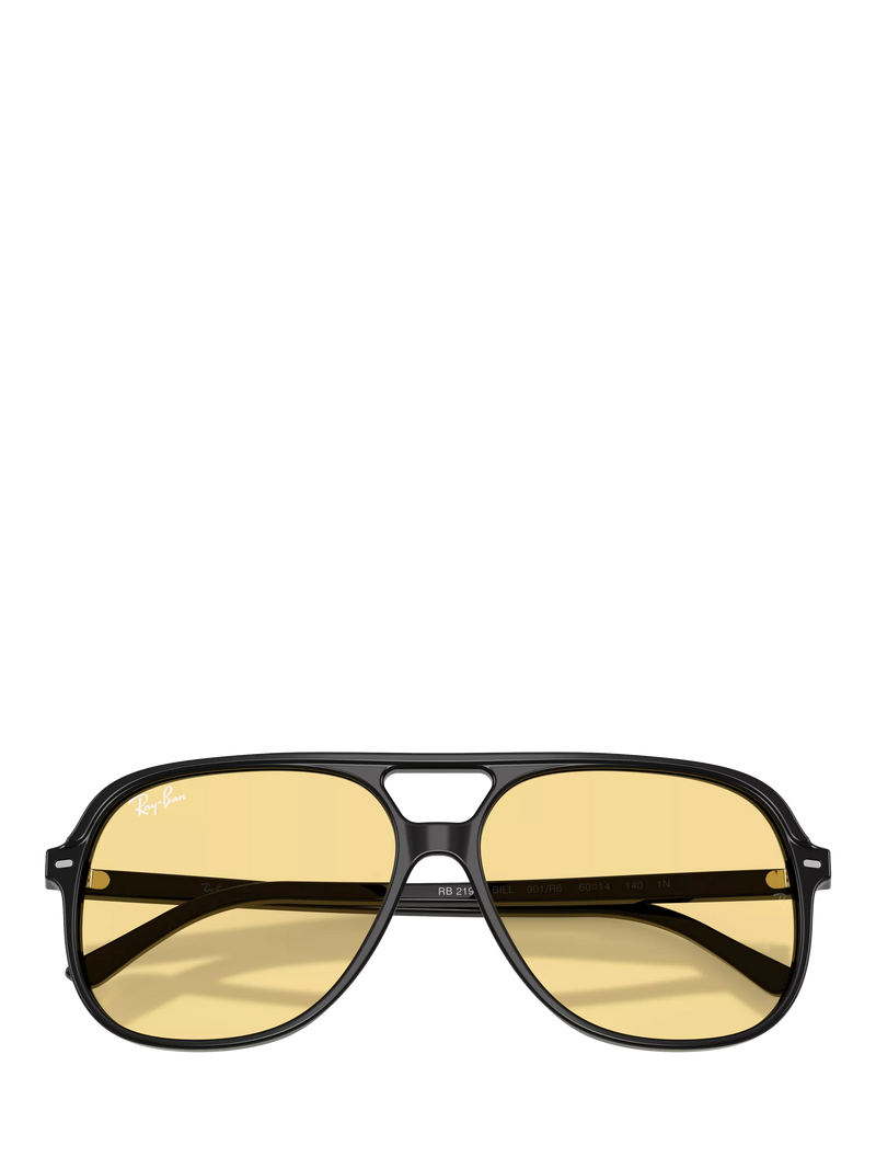 Ray-Ban RB2198 round sunglasses black frame, imported from the UK