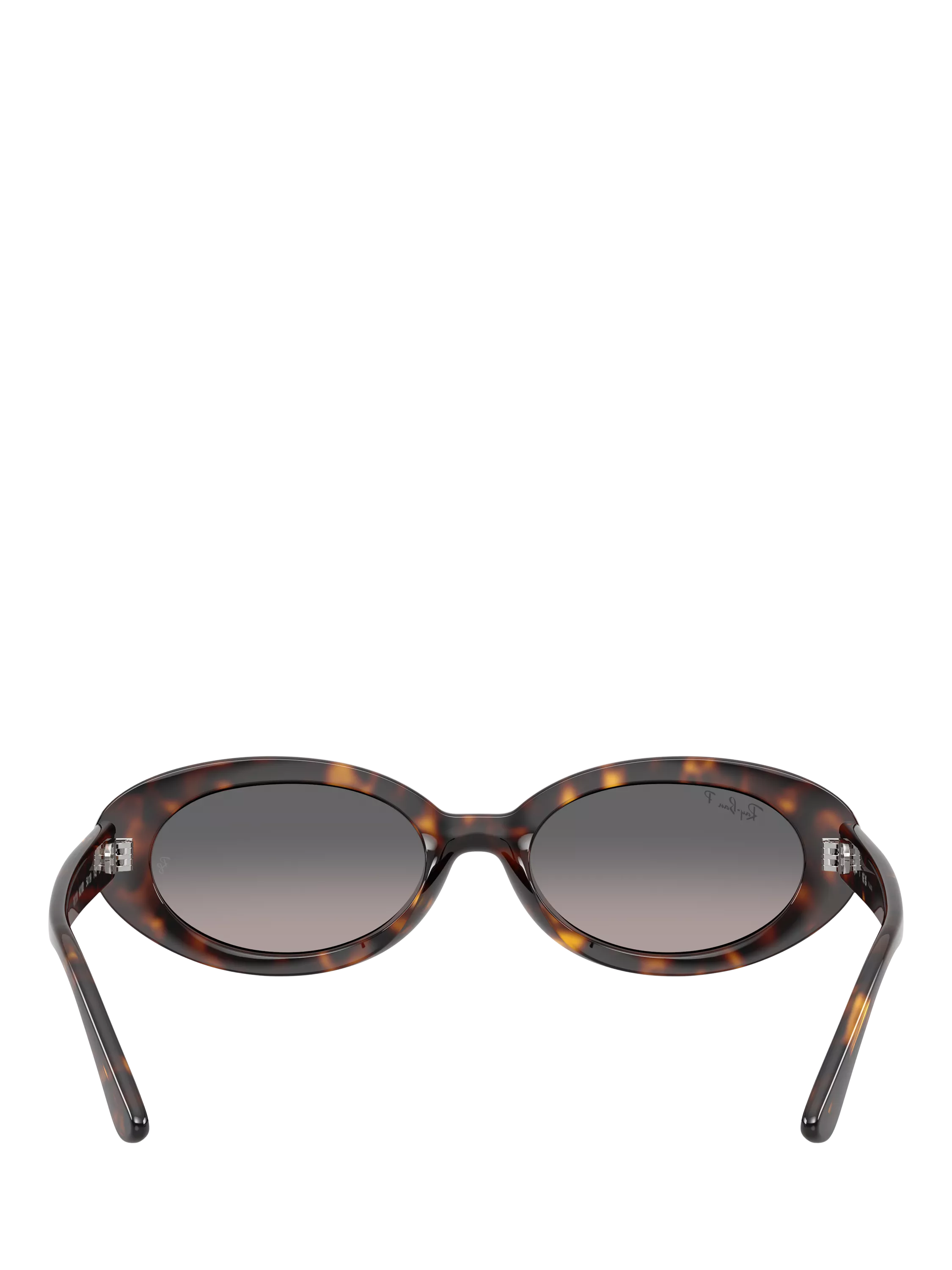Ray-Ban RB2223 oval sunglasses Havana brown, imported from the UK