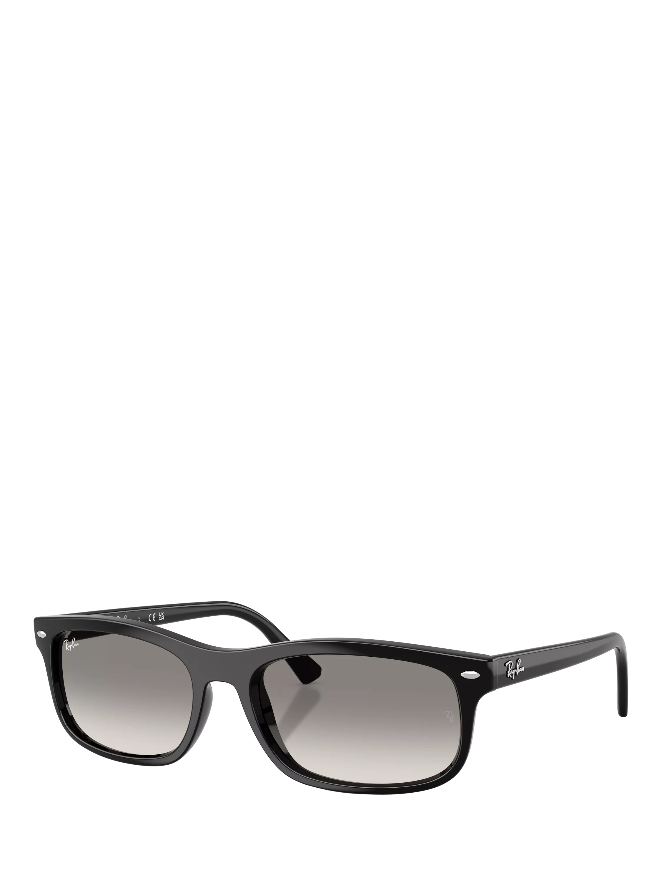 Ray-Ban rectangular sunglasses black with glass lenses (British brand)