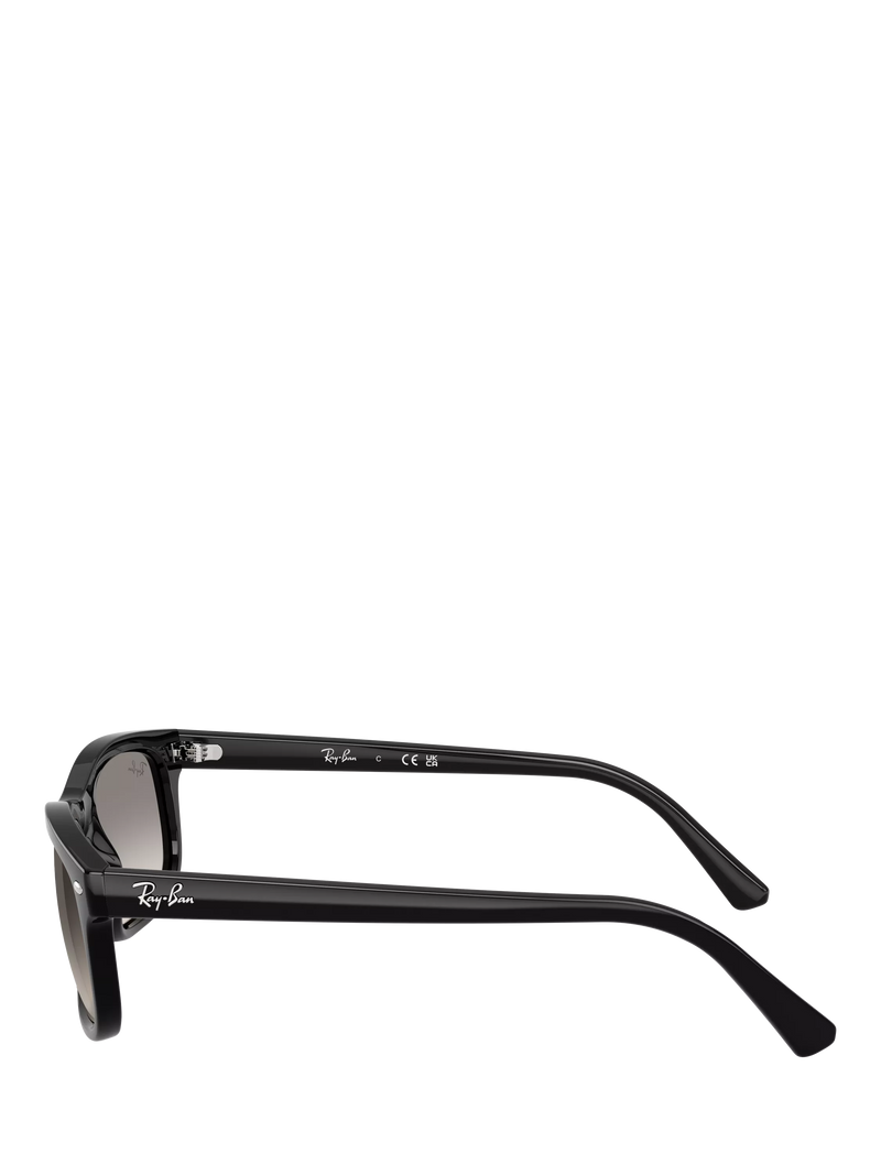Ray-Ban rectangular sunglasses black with glass lenses (British brand)