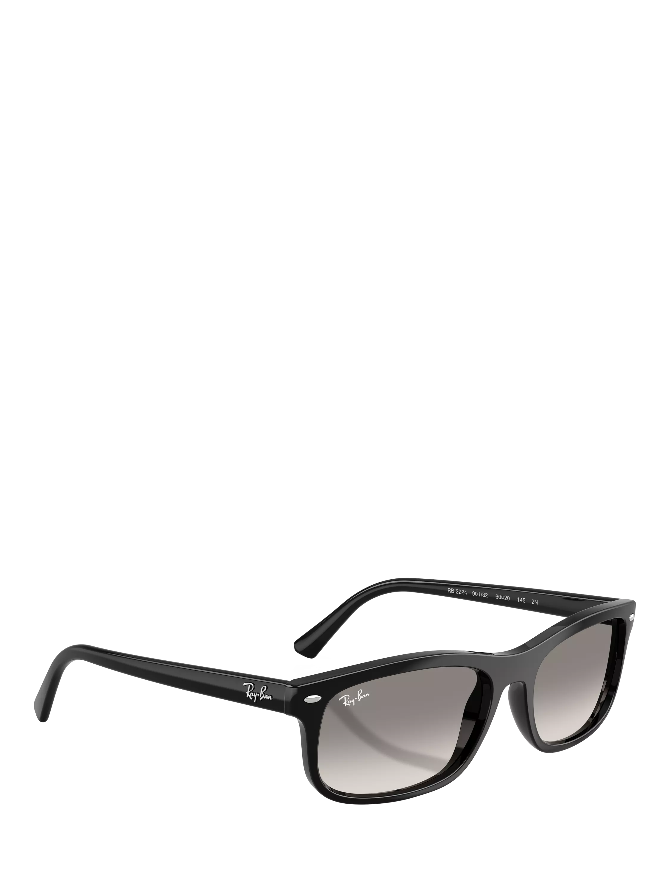 Ray-Ban rectangular sunglasses black with glass lenses (British brand)