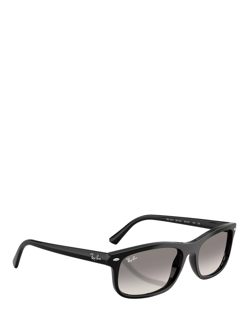 Ray-Ban rectangular sunglasses black with glass lenses (British brand)