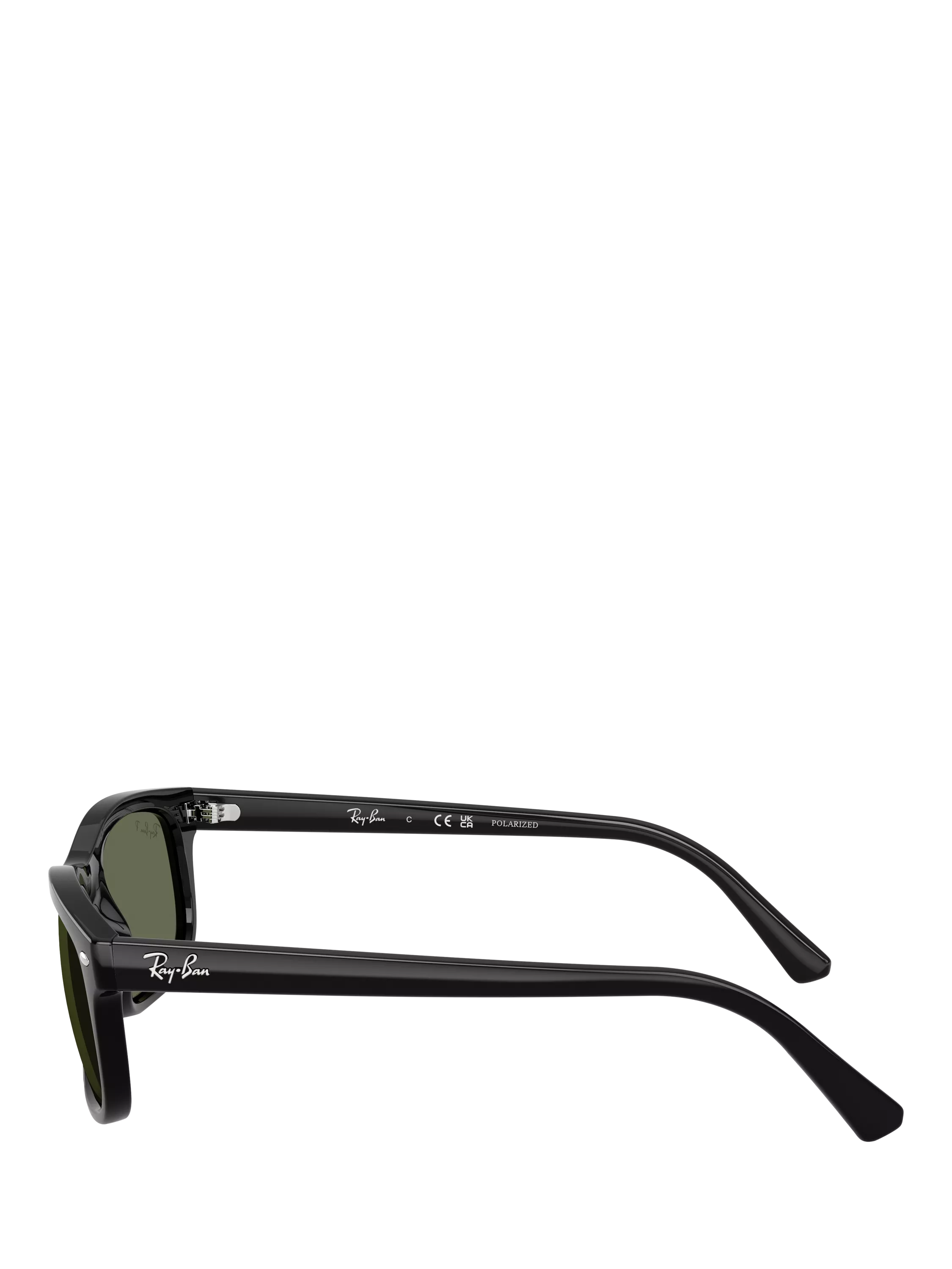 Ray-Ban rectangular sunglasses RB2224 black (British brand)