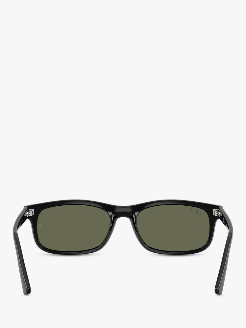 Ray-Ban rectangular sunglasses RB2224 black (British brand)