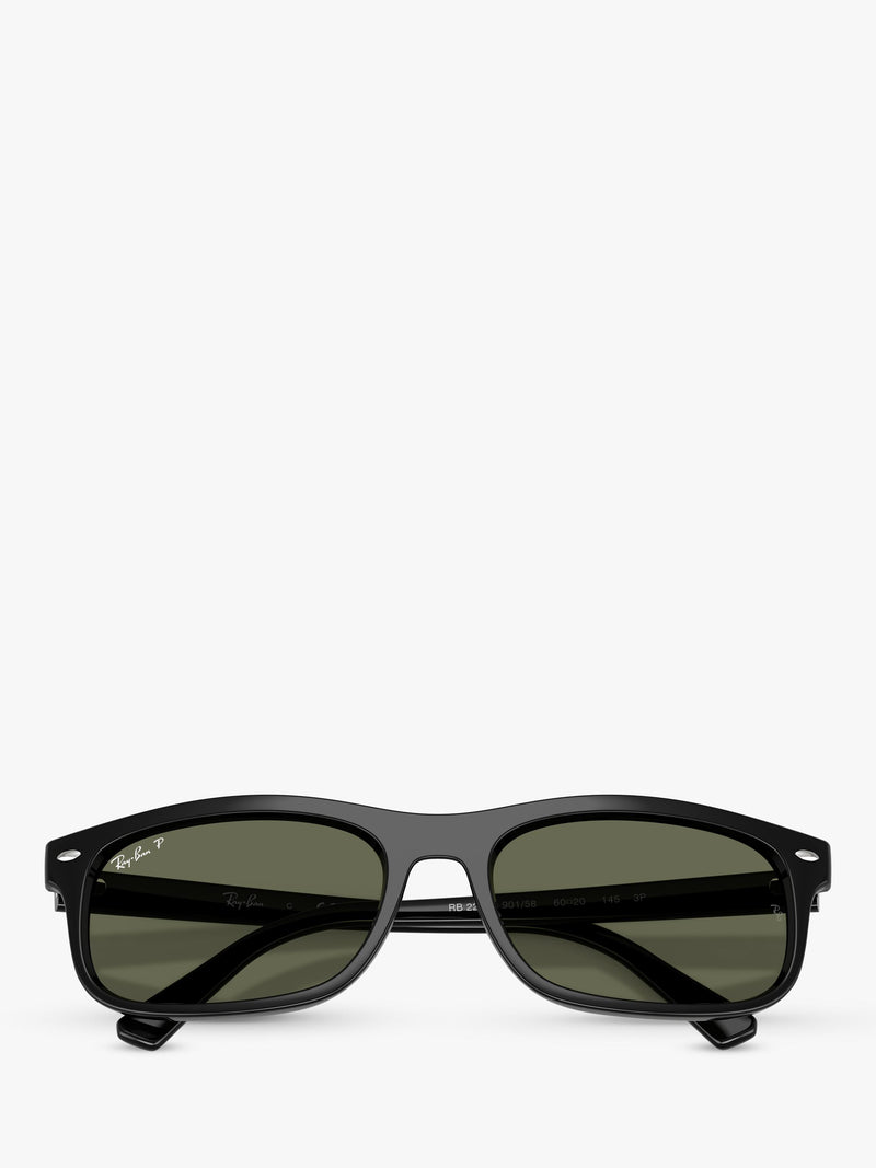 Ray-Ban rectangular sunglasses RB2224 black (British brand)