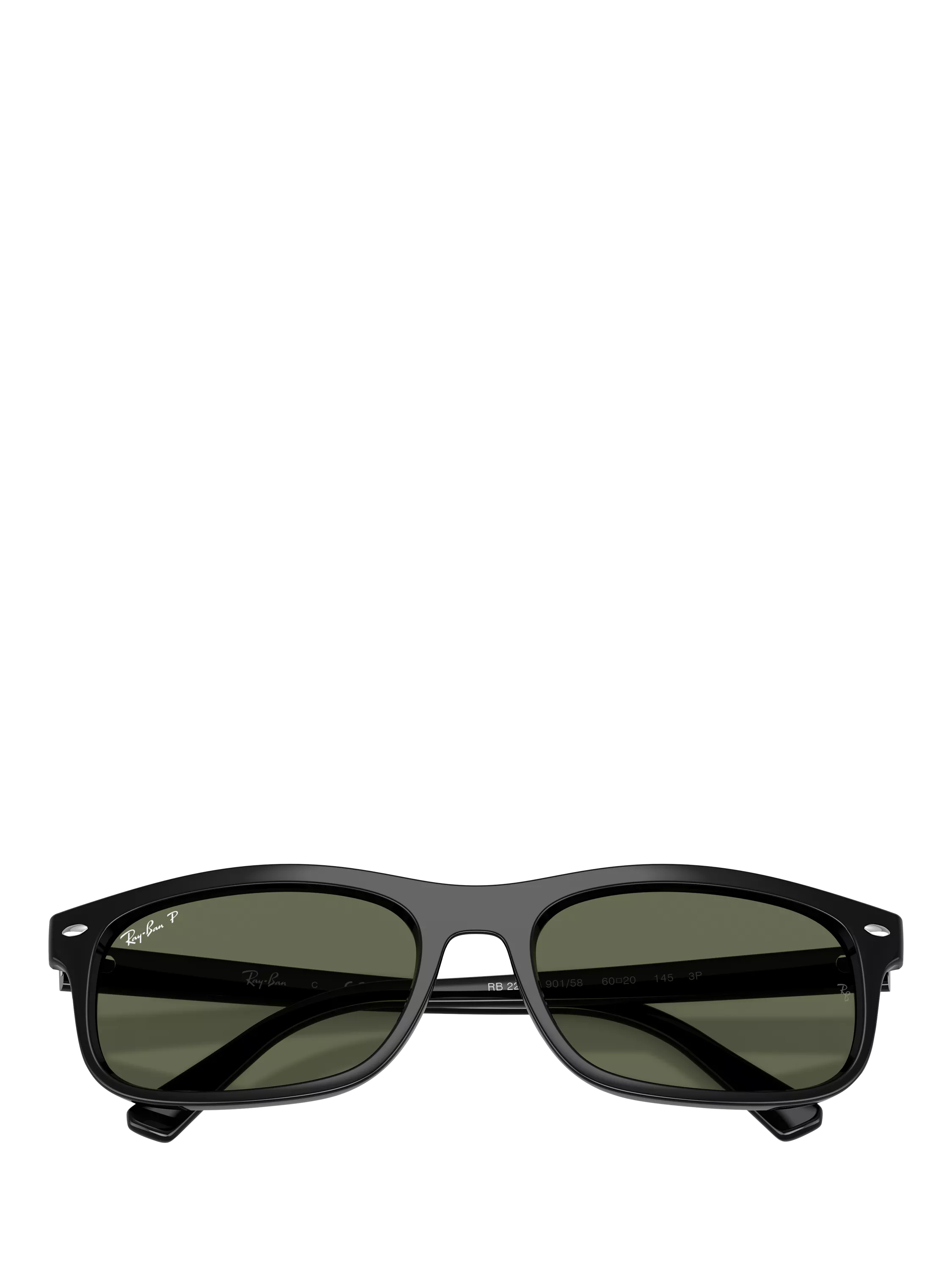 Ray-Ban rectangular sunglasses RB2224 black (British brand)
