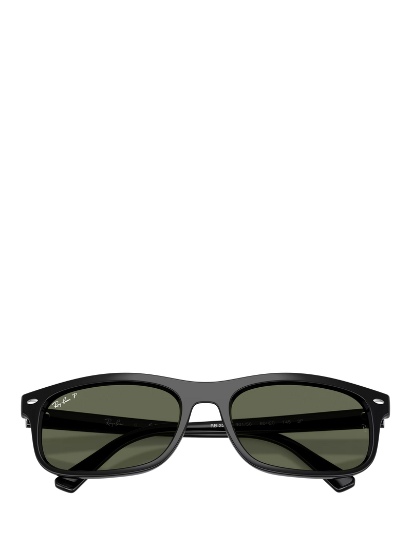 Ray-Ban rectangular sunglasses RB2224 black (British brand)