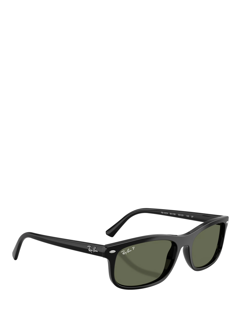 Ray-Ban rectangular sunglasses RB2224 black (British brand)