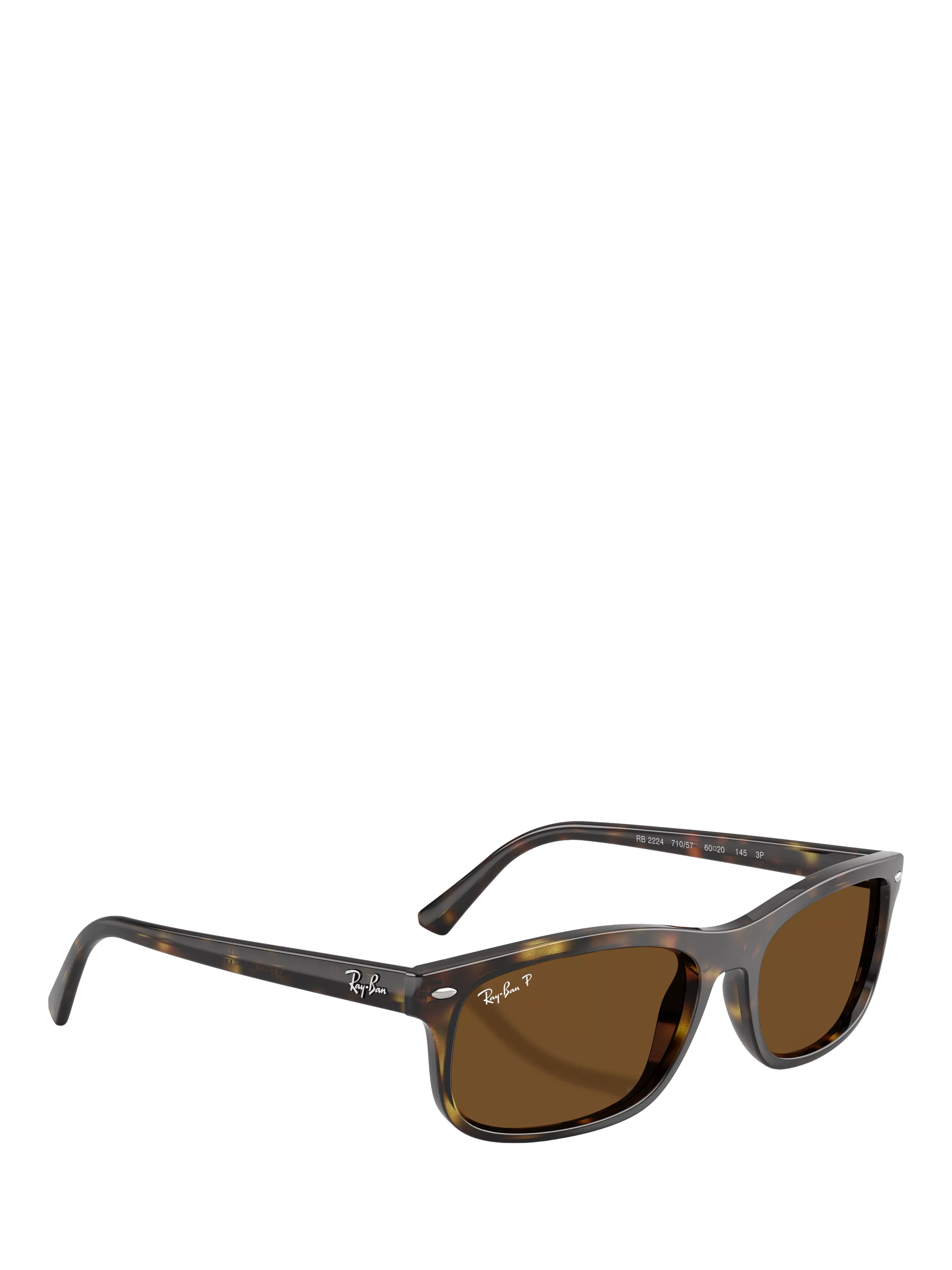 Ray-Ban RB2224 Havana rectangular sunglasses - British product