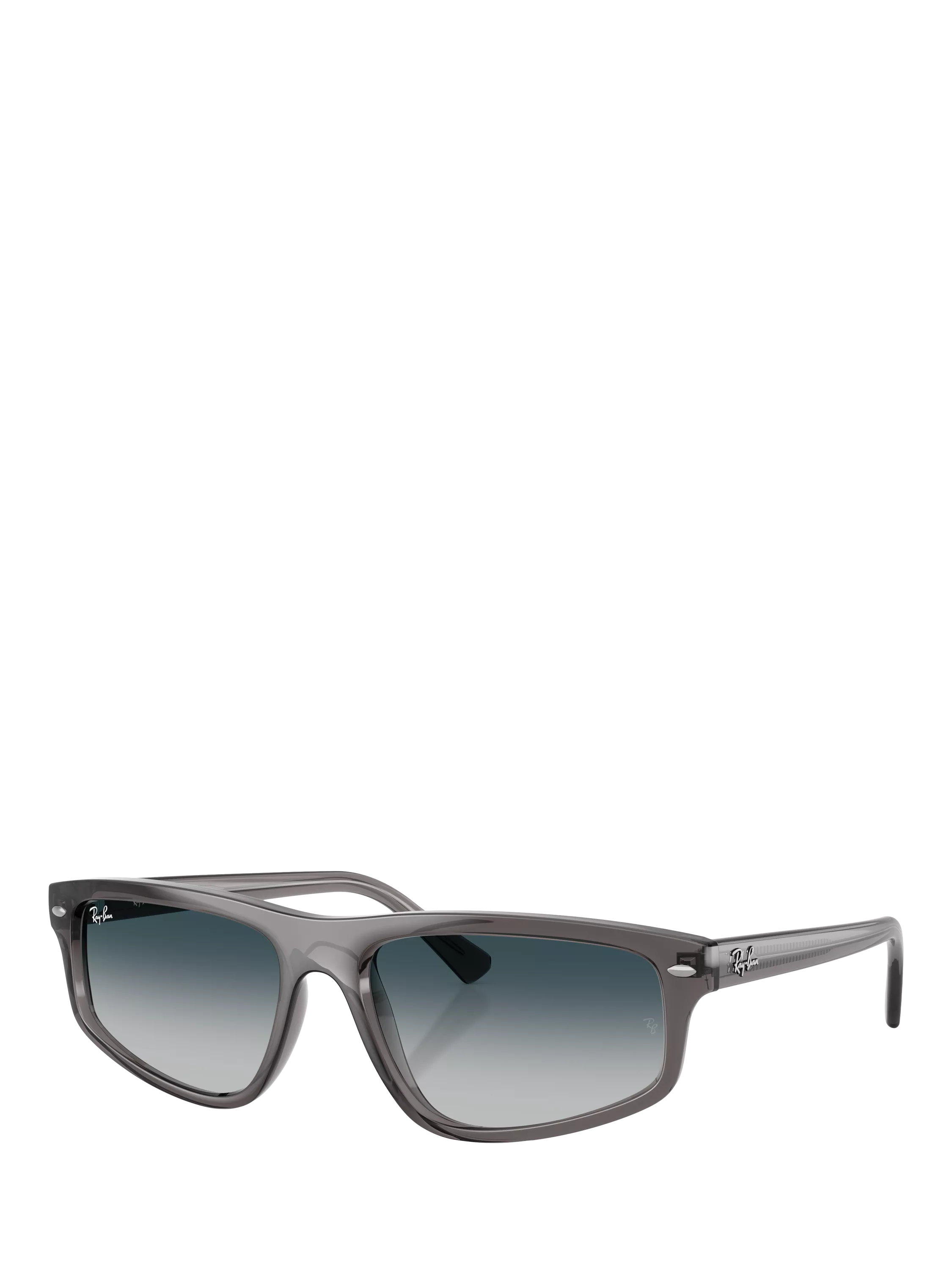 Ray-Ban RB2225 irregular gradient sunglasses grey frame, UK version
