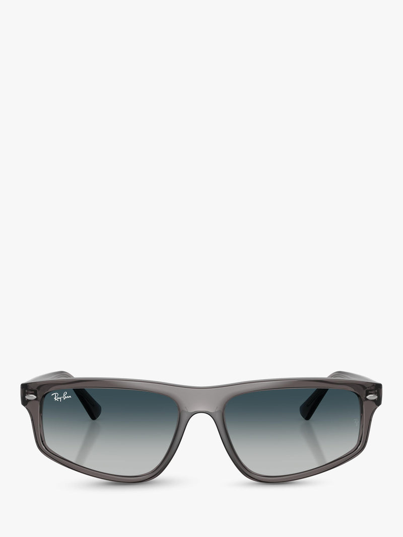 Ray-Ban RB2225 irregular gradient sunglasses grey frame, UK version