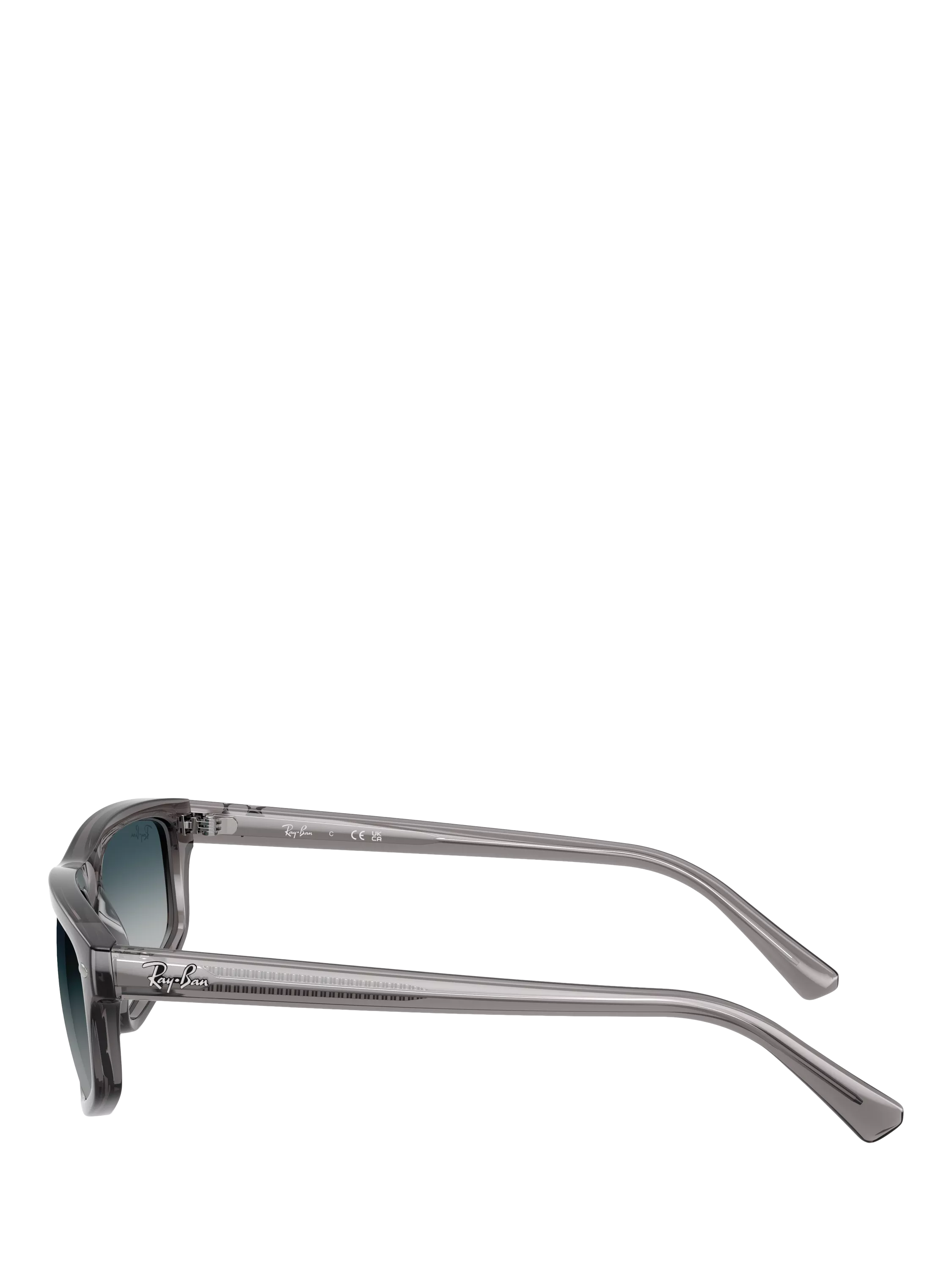 Ray-Ban RB2225 irregular gradient sunglasses grey frame, UK version