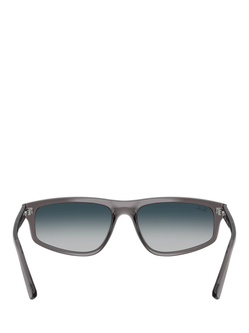 Ray-Ban RB2225 irregular gradient sunglasses grey frame, UK version