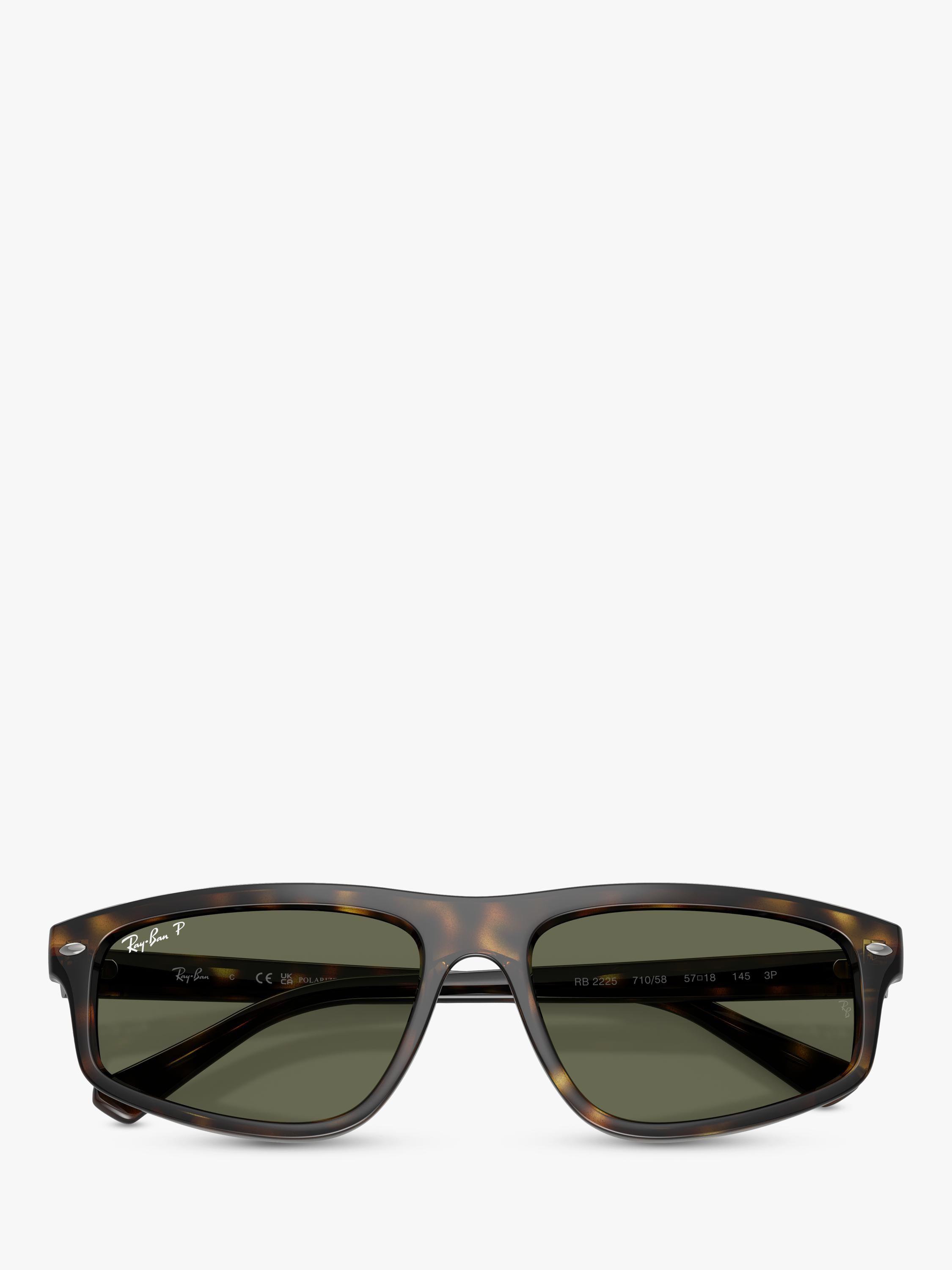 Ray-Ban RB2225 Havana irregular sunglasses (British brand)