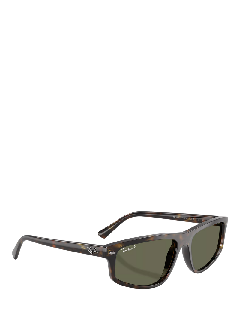 Ray-Ban RB2225 Havana irregular sunglasses (British brand)
