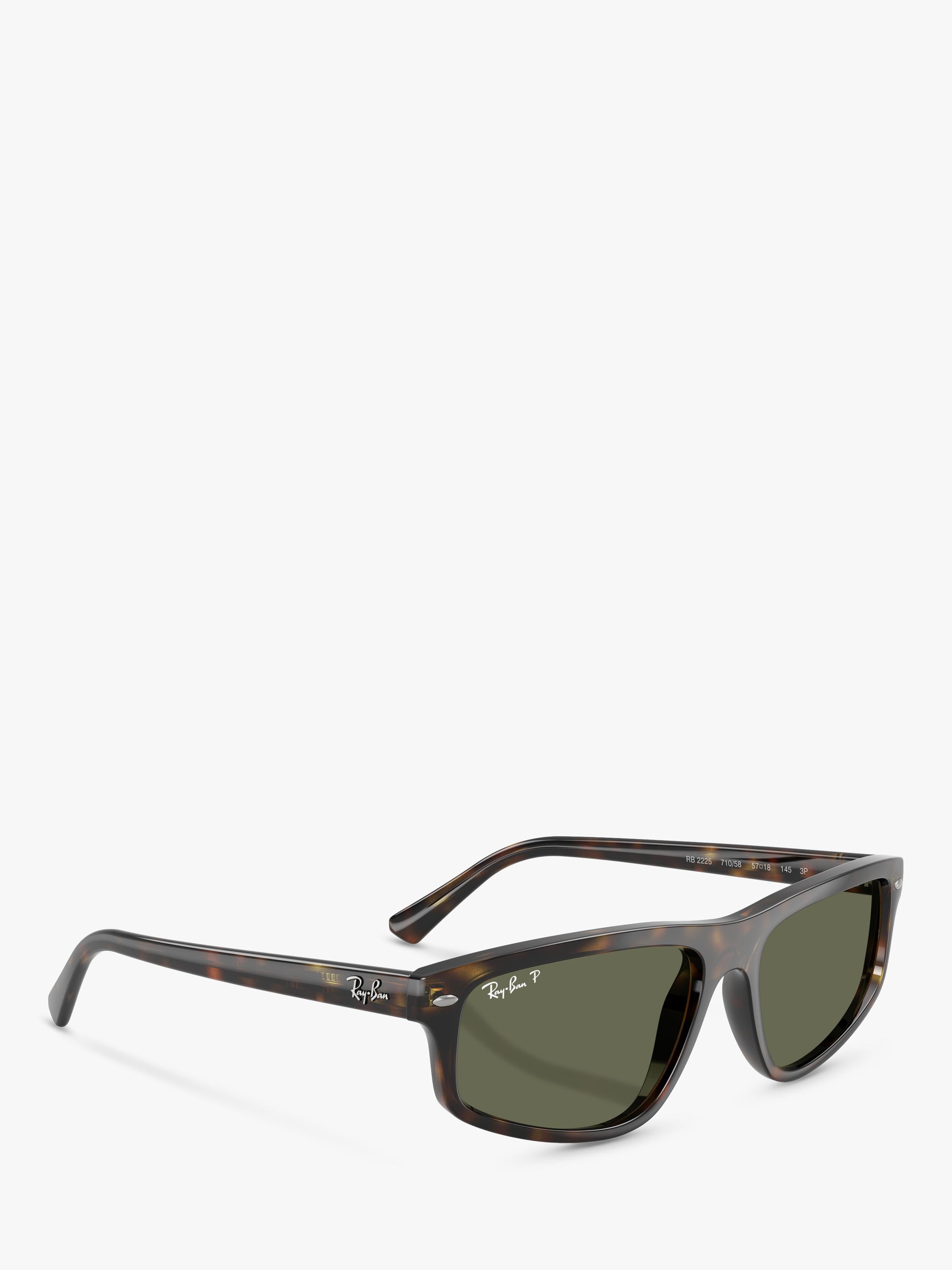 Ray-Ban RB2225 Havana irregular sunglasses (British brand)