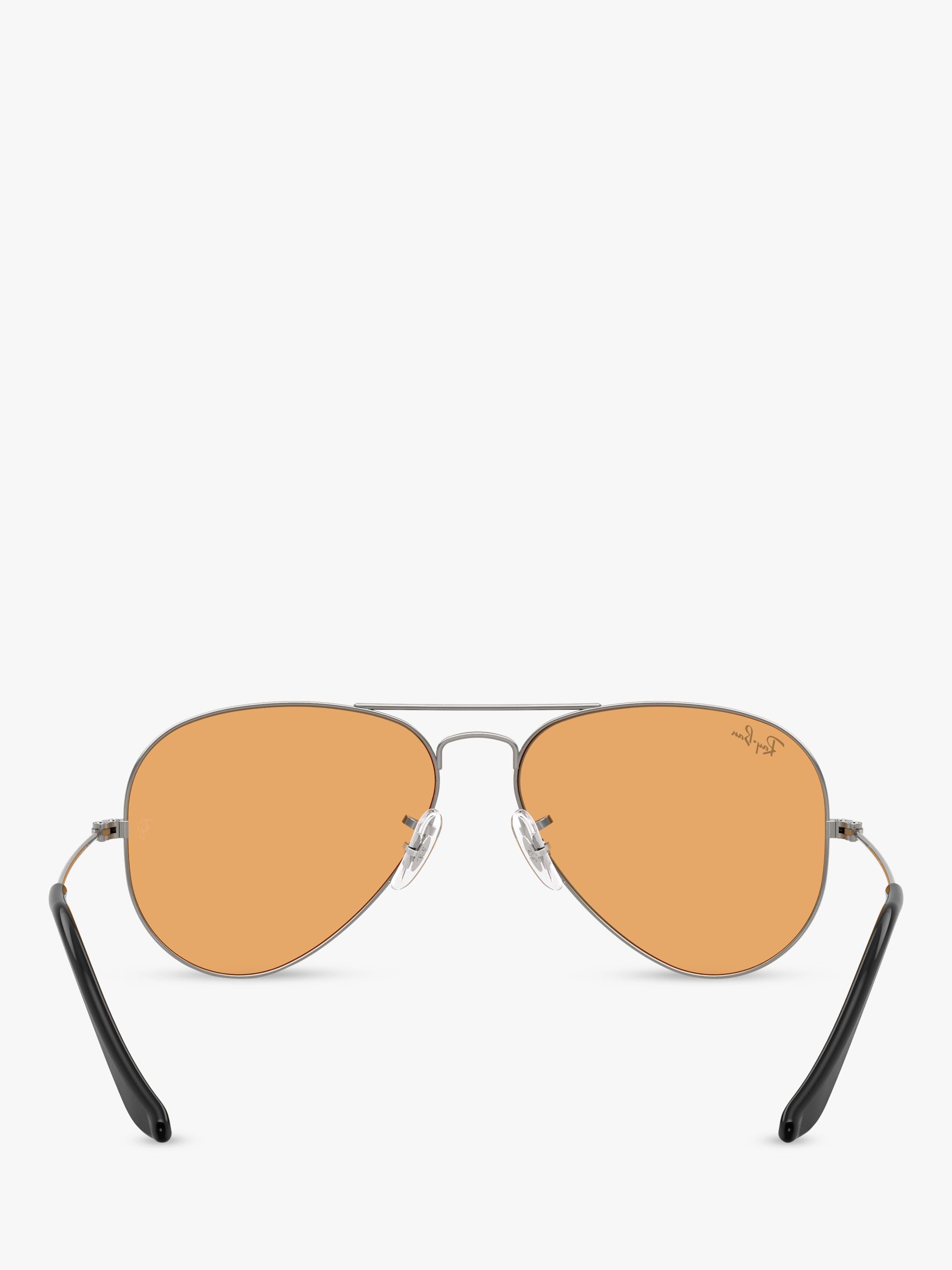 Ray-Ban RB3025 D-frame sunglasses gunmetal, imported from the UK