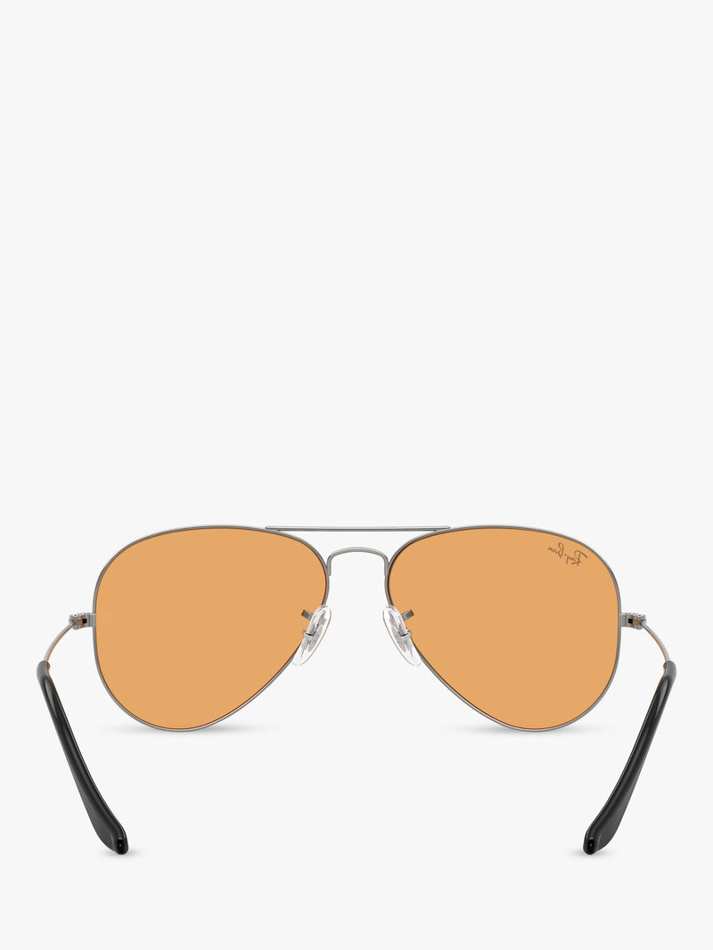 Ray-Ban RB3025 D-frame sunglasses gunmetal, imported from the UK