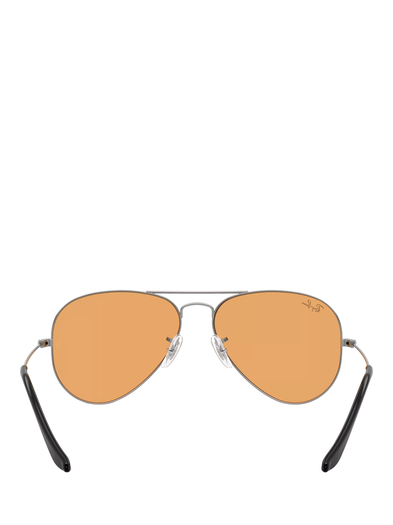 Ray-Ban RB3025 D-frame sunglasses gunmetal, imported from the UK