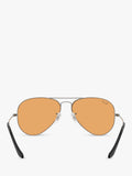 Ray-Ban RB3025 D-frame sunglasses gunmetal, imported from the UK